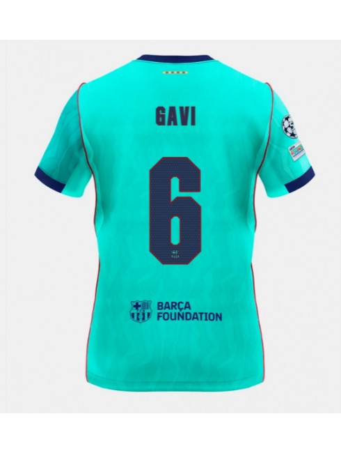 Muži Futbalové oblečenie Barcelona Paez Gavi #6 2026-27 Krátky Rukáv - Tretina Muži Futbalové oblečenie Barcelona Paez Gavi #6 2026-27 Krátky Rukáv - Tretina